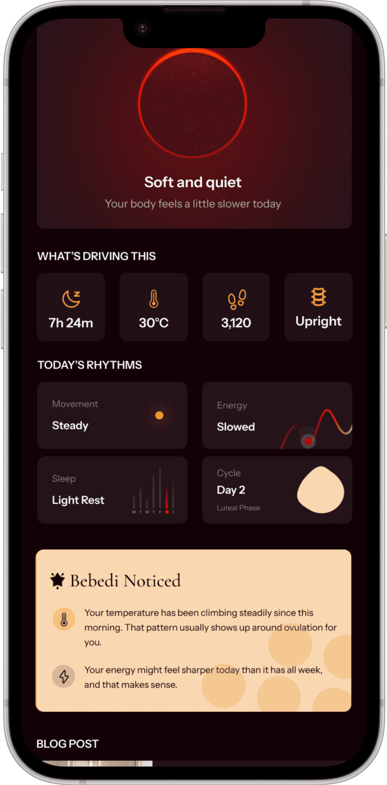 Mobile App Screen